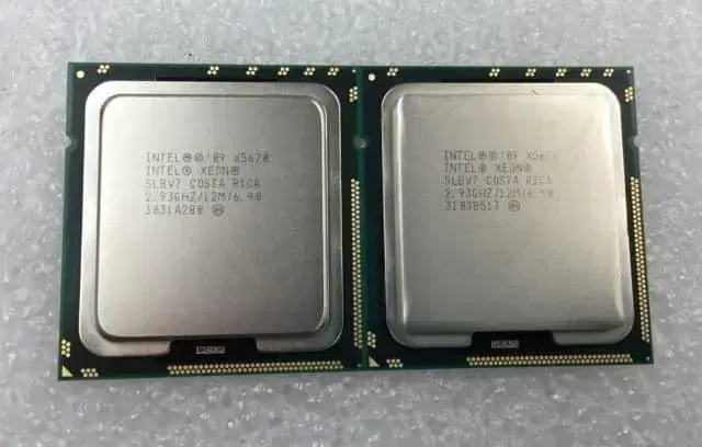 인텔 Xeon X5670 웨스터미어 2개  LGA1366